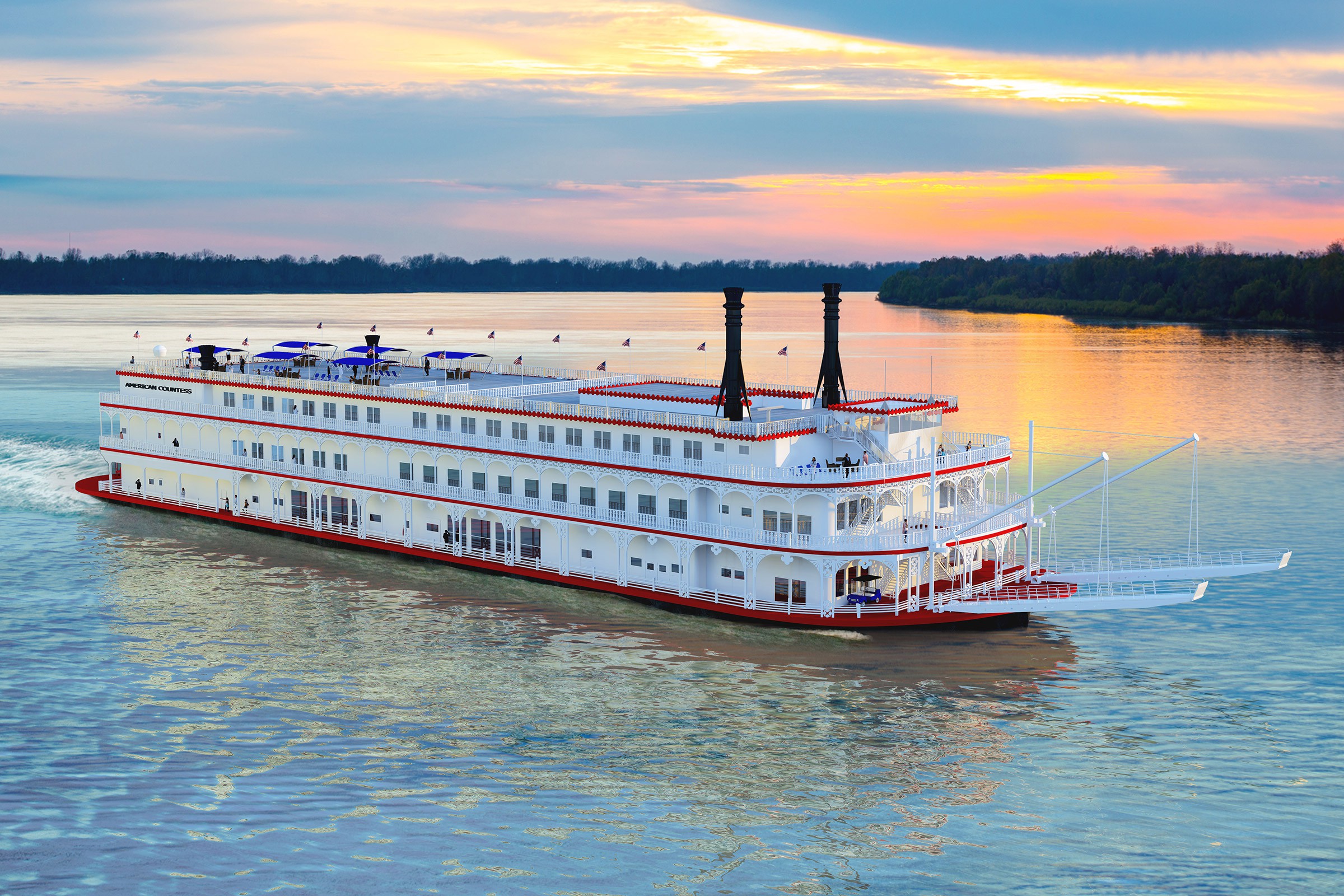 Sail on American Queen Steamboat Company's New Ship