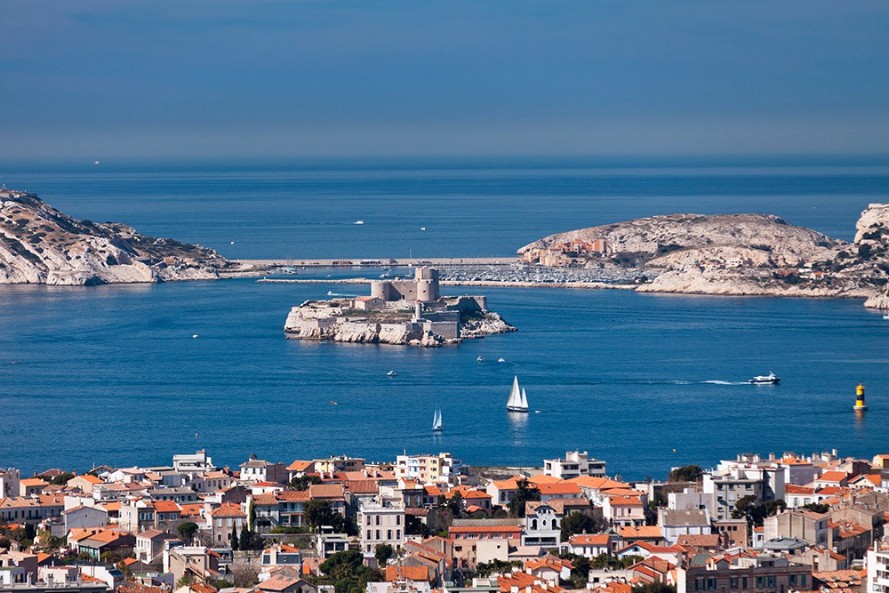 Chateau d’lf in Marseille Bay