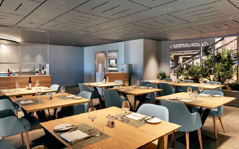 REstaurants on board the MSC Meraviglia