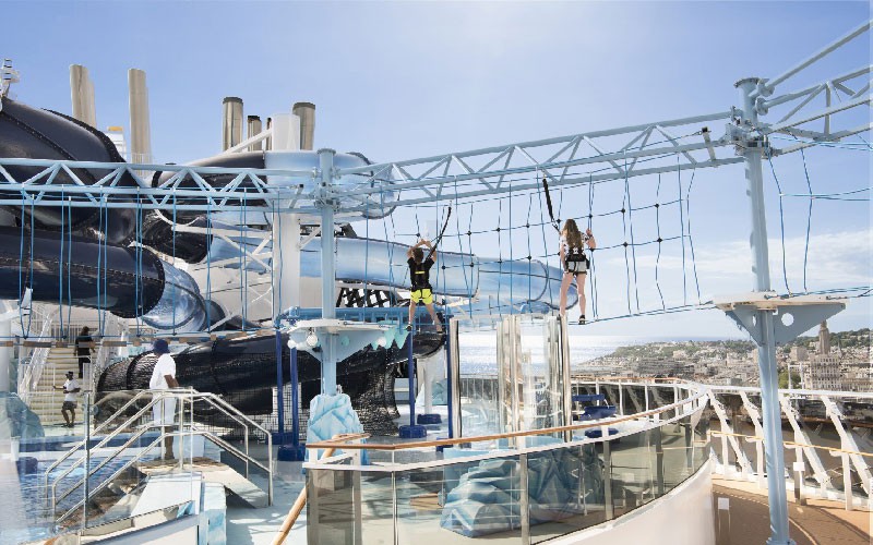 Aqua Park on MSC Meraviglia