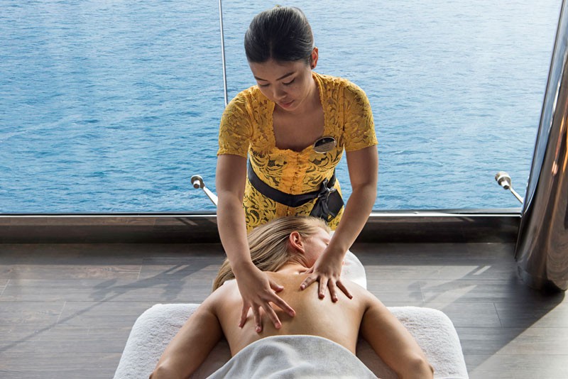 Aurrea Spa on MSC Meraviglia