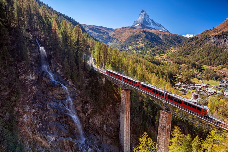 Rail travel in Switzerland