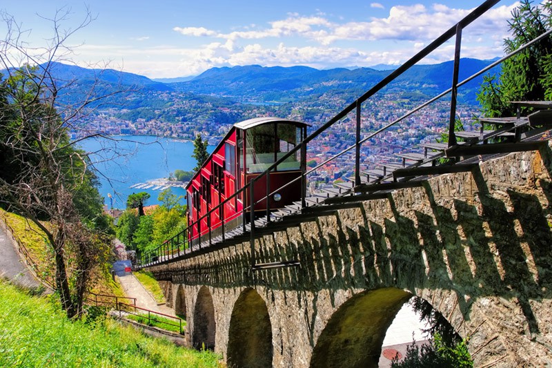 Train travel in Switzerland