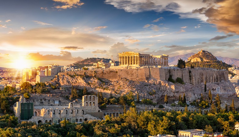 The Acropolis greece vacation