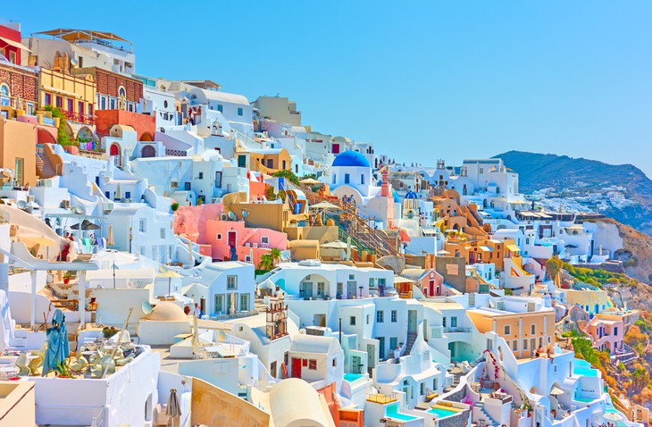 santorini greece vacation