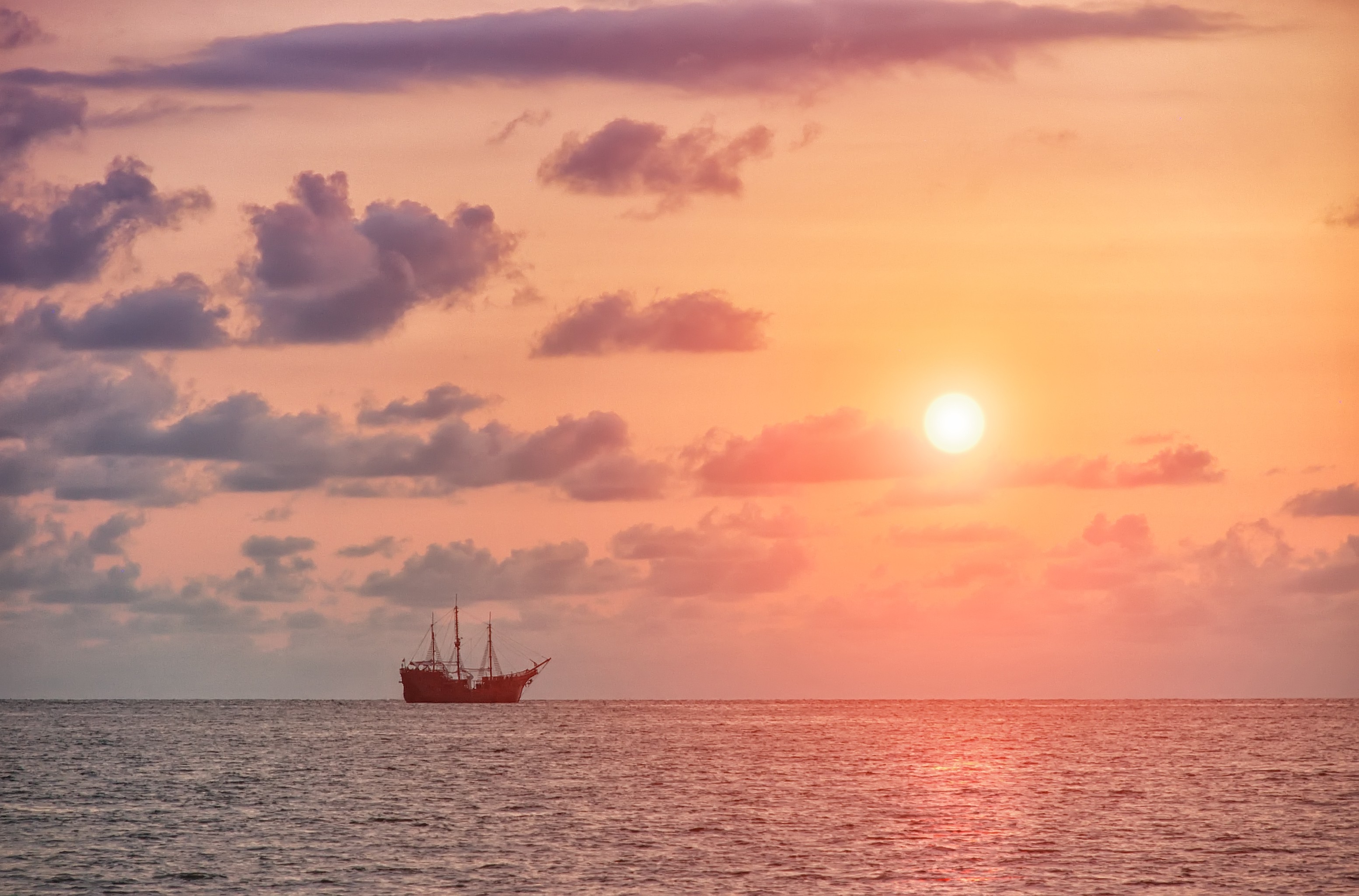 Evening cruise on Banderas Bay