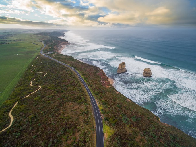 great ocean road australian vacation