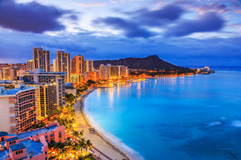 Diamond Head and Waikiki