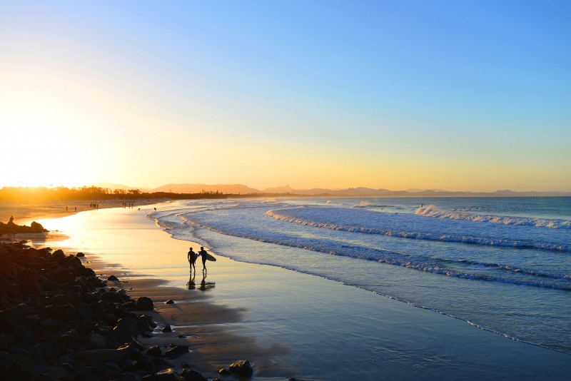 Australian beach