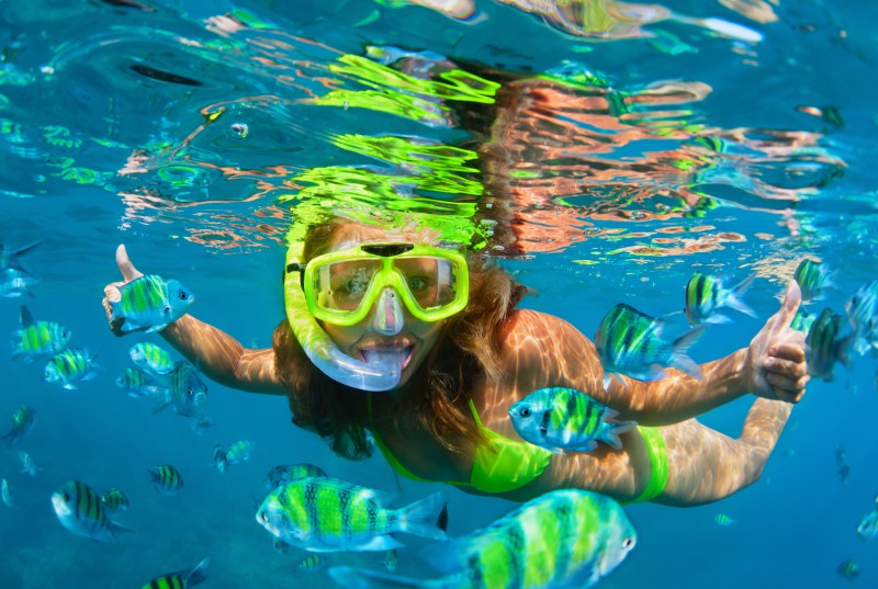 Snorkeling in Mexico