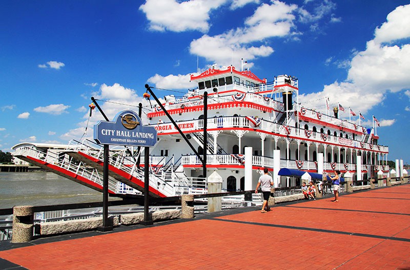 Riverboat on the Savannah River