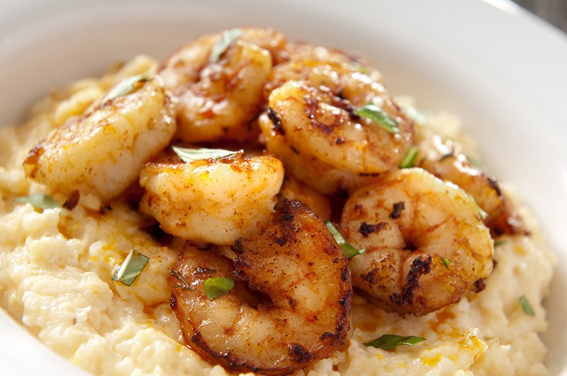 Savannah shrimp and grits