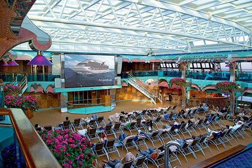 Carnival Splendor Seaside Theater