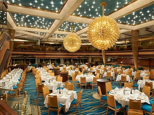 Carnival Sunshine Sunrise Dining Room