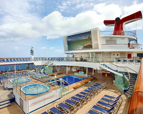 Carnival Valor Main Pool