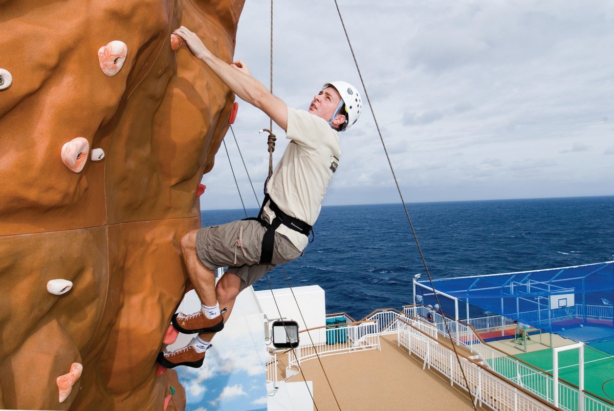 Norwegian Pearl Rock Climbing Wall
