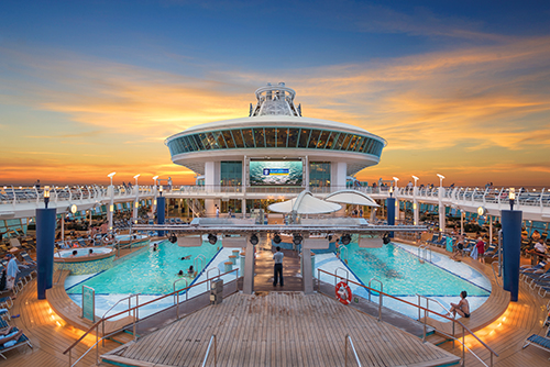 Adventure of the Seas Pool Deck